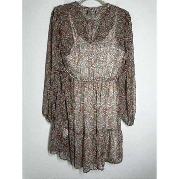 Yessica Bohemian Fit&Flare Floral Print Dress Size 38 EU/ 8 US See Description - Picture 4 of 14